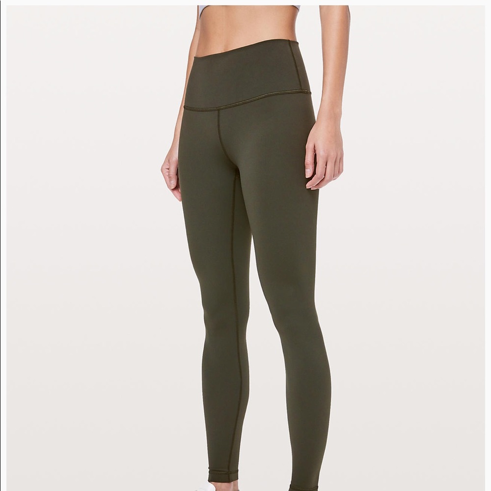 Wunder Under High Rise Tight 7/8 Luxtreme Olive